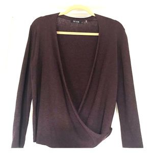 NWOT Nik & Zoe wrap sweater